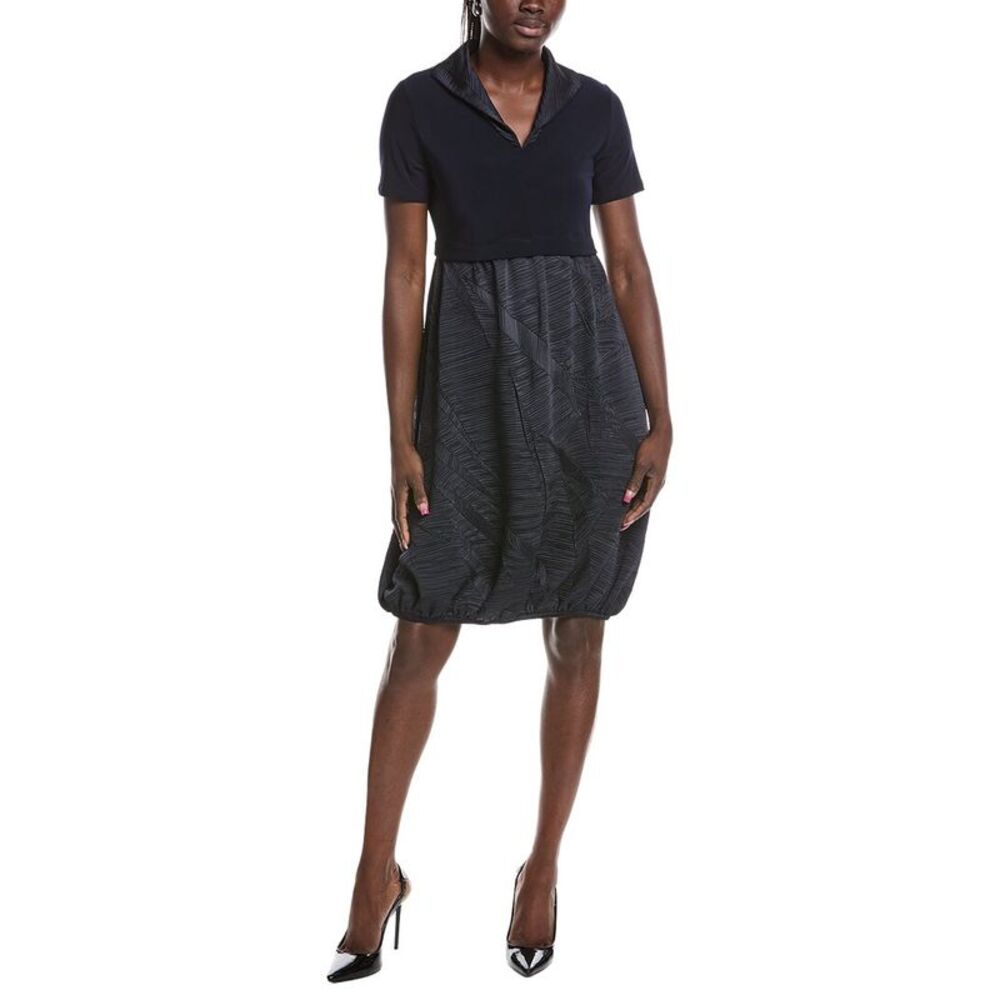 Joseph Ribkoff Womens Textured Mini Dress, Blue